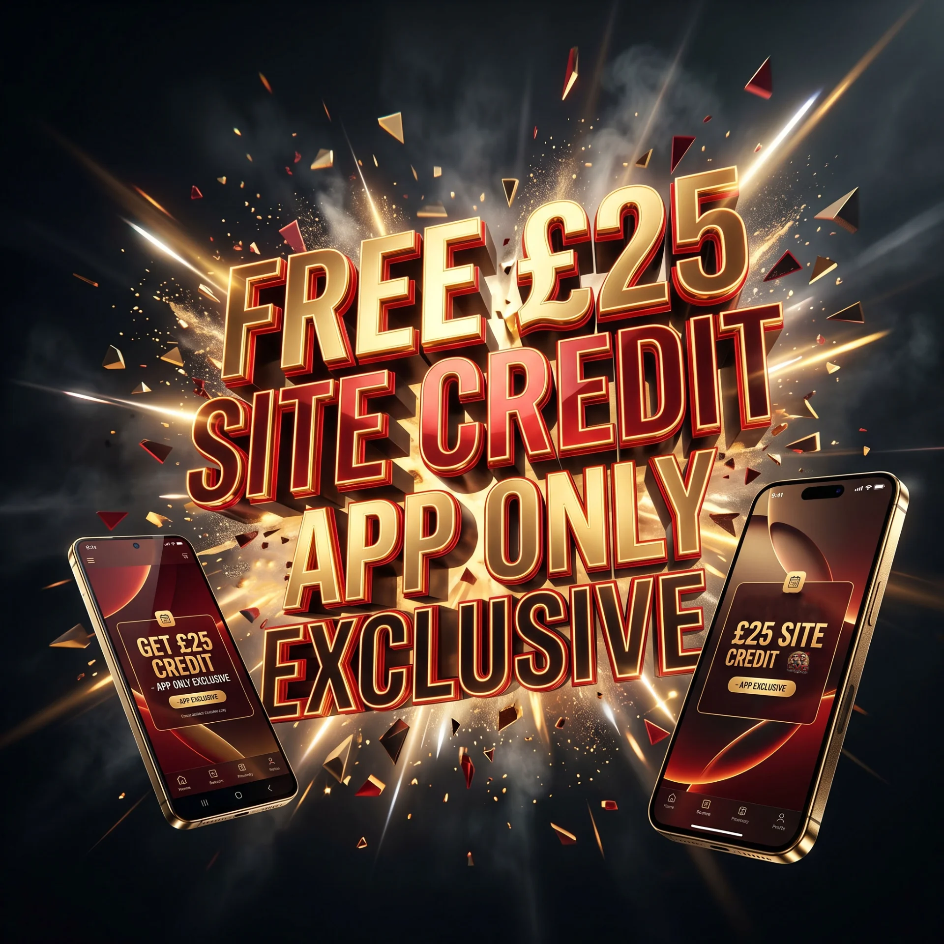 £25 FREE SITE CREDIT